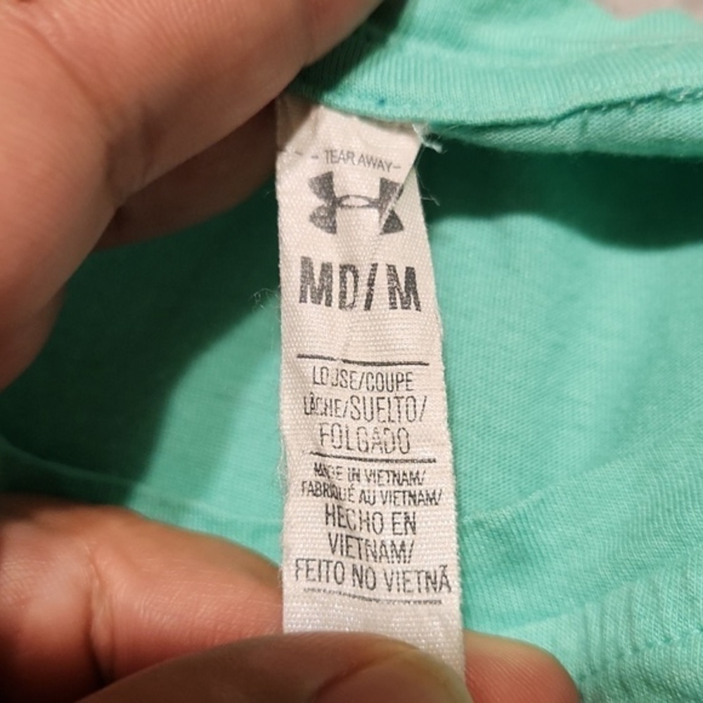 [Champion] Turquoise Long Sleeve - Size M - Picture 4 of 6